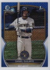 2023 Bowman Chrome Prospects Mega Box Blue Mojo Refractor Daniel Guilarte 1p30
