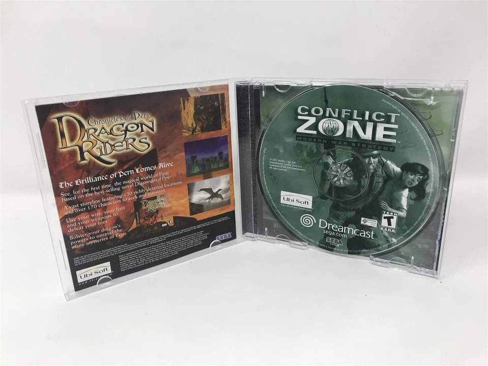 Conflict Zone Modern War Strategy - Sega Dreamcast DC Complete In Box CIB MINT - Image 4 of 4