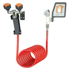 Guardian G5014 Eyewash Drench Hose Unit Wall Mounted 12’ Coiled Hose S15