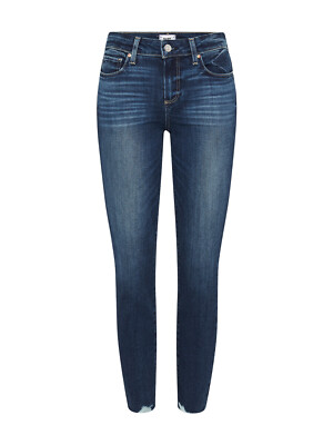 Paige Verdugo Ankle Mid Rise Ultra Skinny Dark Blue Jeans size 23