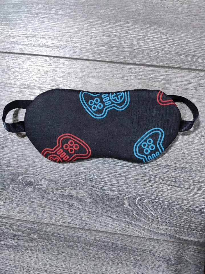 Pijama Gamer Niños Mediano 8 24 Horas Camisa Pantalones Conjunto PJ Máscara para Ojos Videojuego Regalo Foto 4 de 4