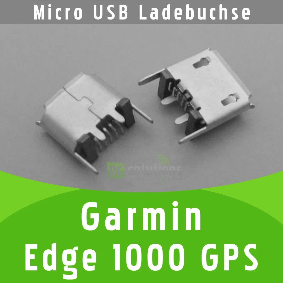 ✅ Garmin Edge 1000 GPS Micro USB DC Femmina Presa di Ricarica Presa di Alimentazione Porta Navigatore
