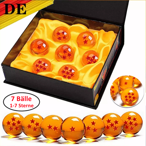 7er Dragon Ball Set 1-7 Sterne Bälle Kugeln In Box Crystal Sammlung Geschenk DE - Bild 2 von 11