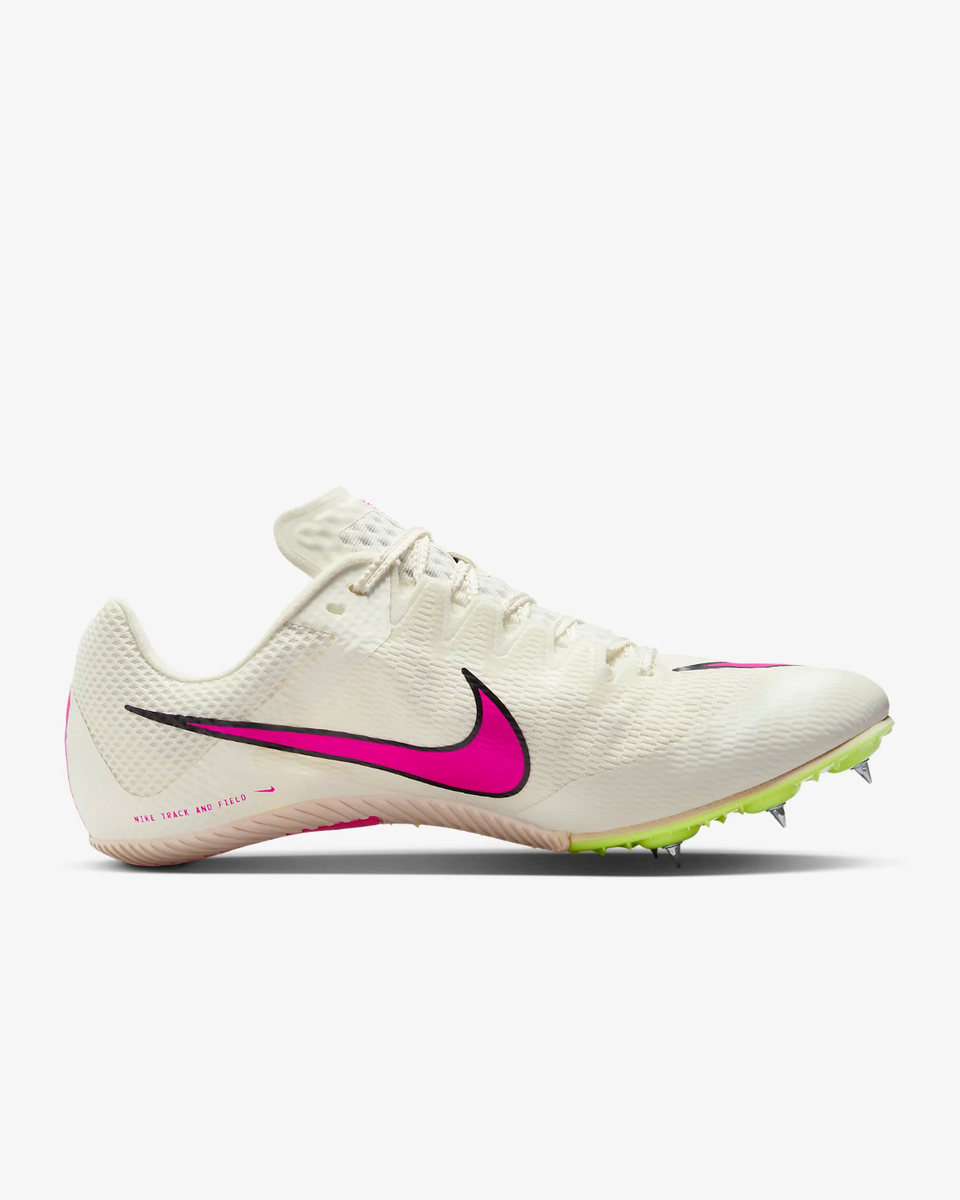 Nike Zoom Rival Sprint Unisex Track Spikes DC8753-101 White Pink