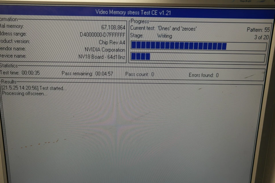 nVidia GeForce 4 MX 440 SE 64 MB AGP VGA S-video RCA Graphic Card passive purple - Image 3 of 4