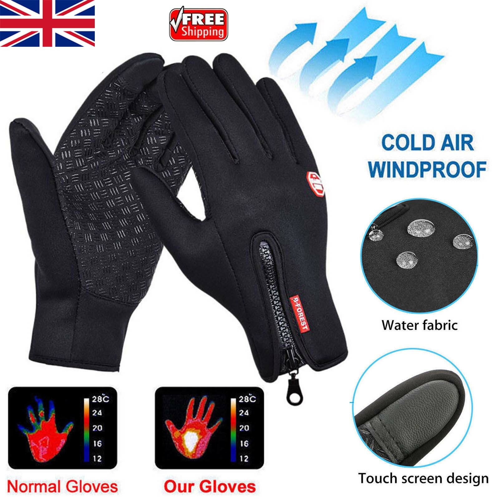 thin thermal waterproof gloves