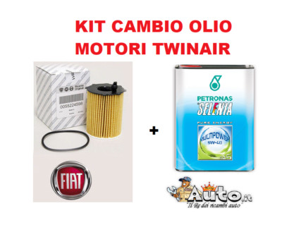 KIT TAGLIANDO FILTRI 4 LITRI OLIO SELENIA FIAT 500L 1.6 Multijet Diesel - Foto 12