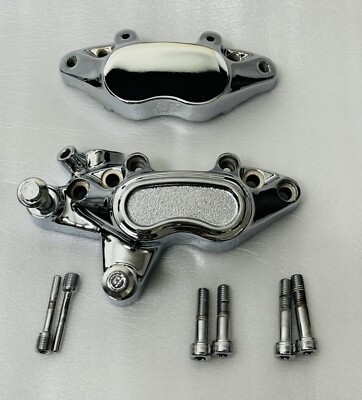Harley Fat Boy 2022 -25 OEM FXBR Custom Chrome Front Caliper