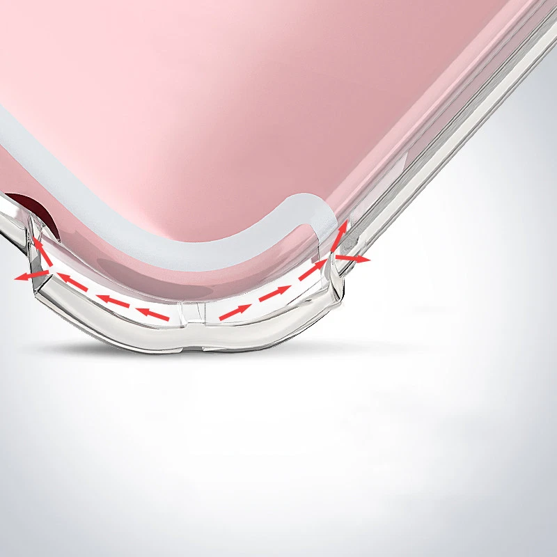 Funda Trasera Suave Silicona Transparente Antigolpes NUEVA para Huawei y para Xiaomi Foto 4 de 4