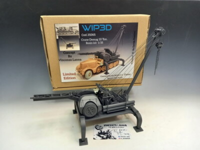 1/35 Crane Demag 10 Ton Conversion Set for Tamiya #35239 SdKfz.9/2 Famo kit