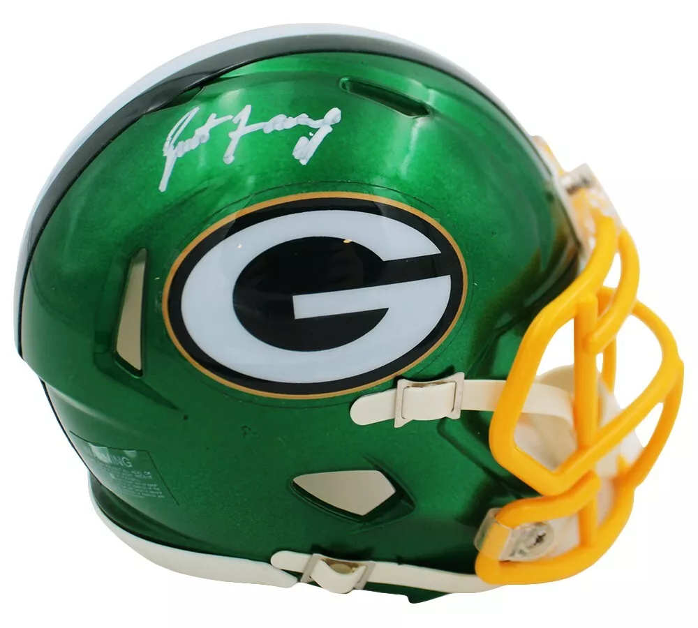 Brett favre store mini helmet