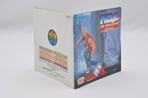 REAL BOUT FATAL FURY 2 NEO GEO AES Moderately used Garou Densetsu NEOGEO SNK - Picture 18 of 24