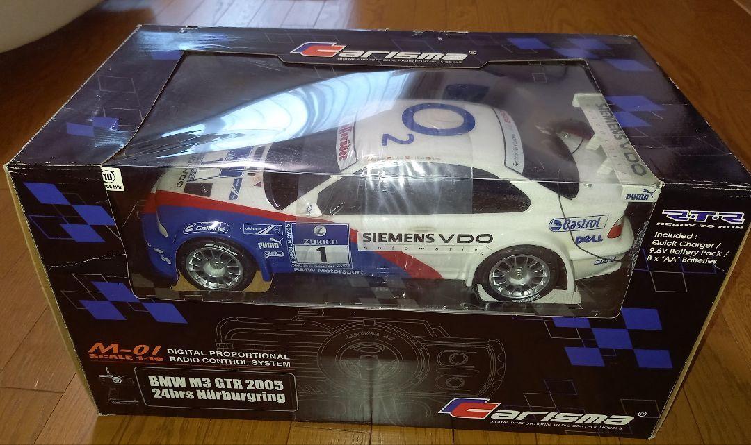 希少超激レア品】BMW M3 GTR 2005 1/10ラジコンカー
