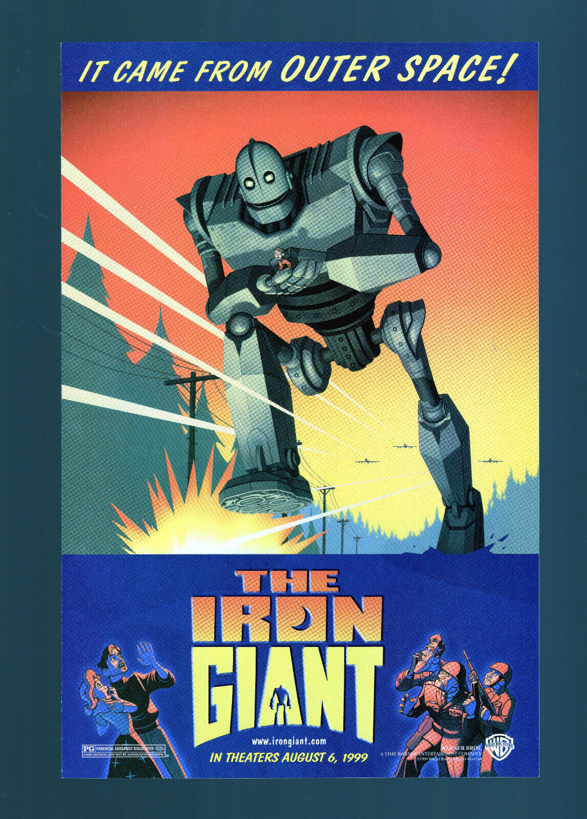 The Iron Giant - SDCC Promotional Movie Preview Comic Book. Warner Bros - 1999