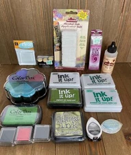 Lot Stamp Pads and Accessories Supplies Colorbox Distress Ink It Up d7