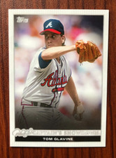 2022 Topps x Derek Jeter Call of the Captain TOM GLAVINE #45 Captain's Showdown