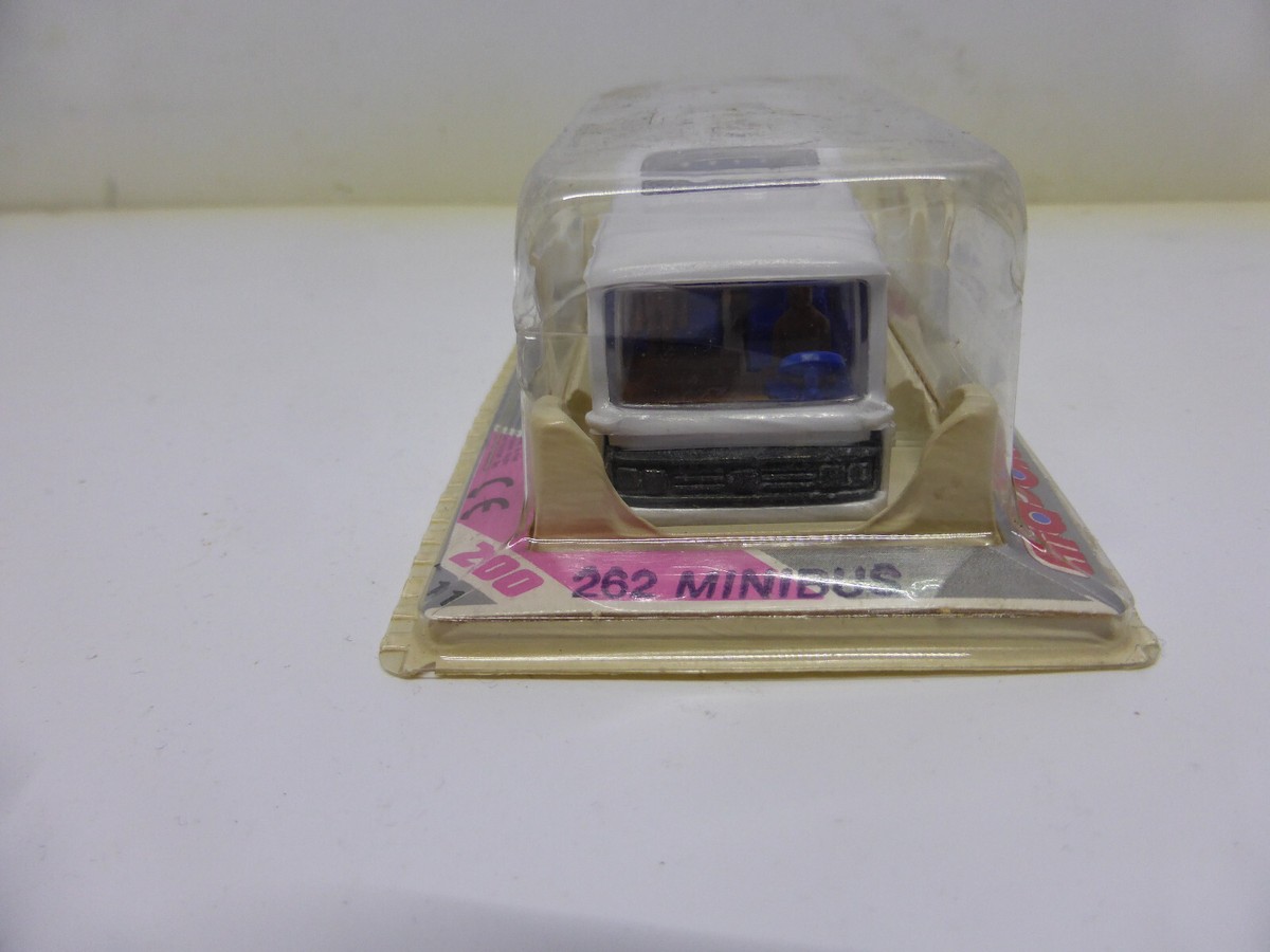 Minibus Air France Majorette – Série 200 – Réf 262 – Échelle 1/51 – Boîte Abîmée, Modèle Neuf