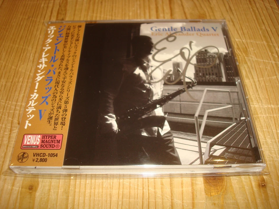 ERIC ALEXANDER Gentle Ballads V Audiophile VENUS JAPAN CD NEU Signed Signiert - Bild 1 von 2