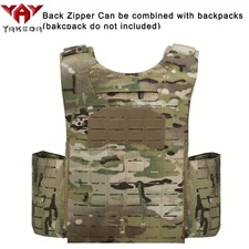 YAKEDA Adjustable 500D Nylon Vest - Quick Release, All-Season Outdoor Gear