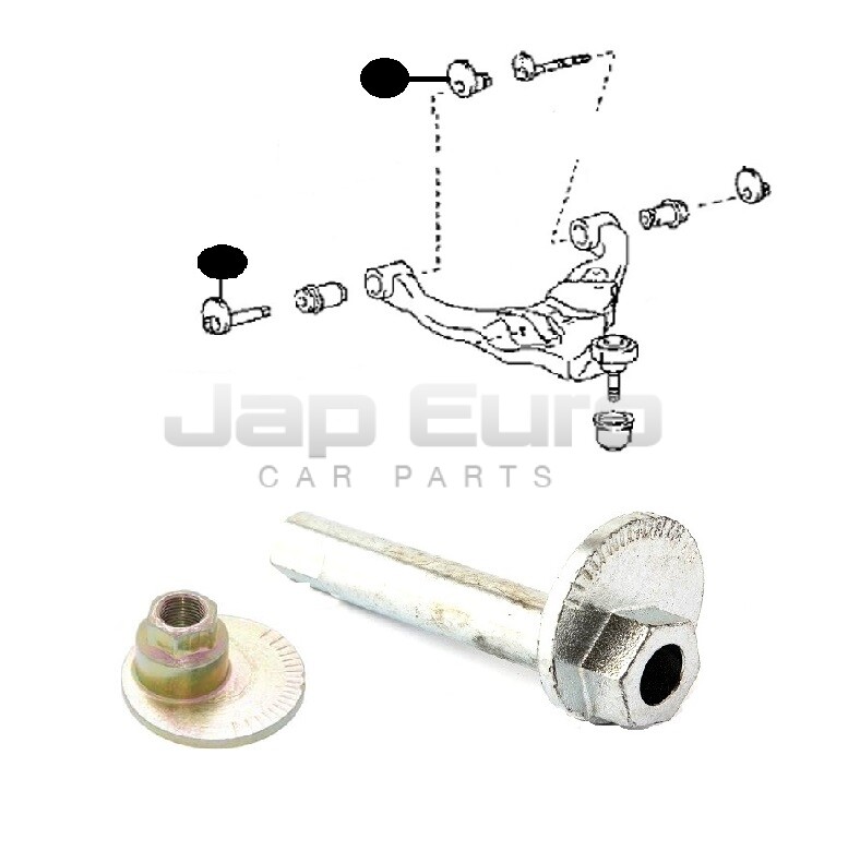 Front Lower Control Arm Cam Bolt Sleeve Kit For Toyota Fj Cruiser Land