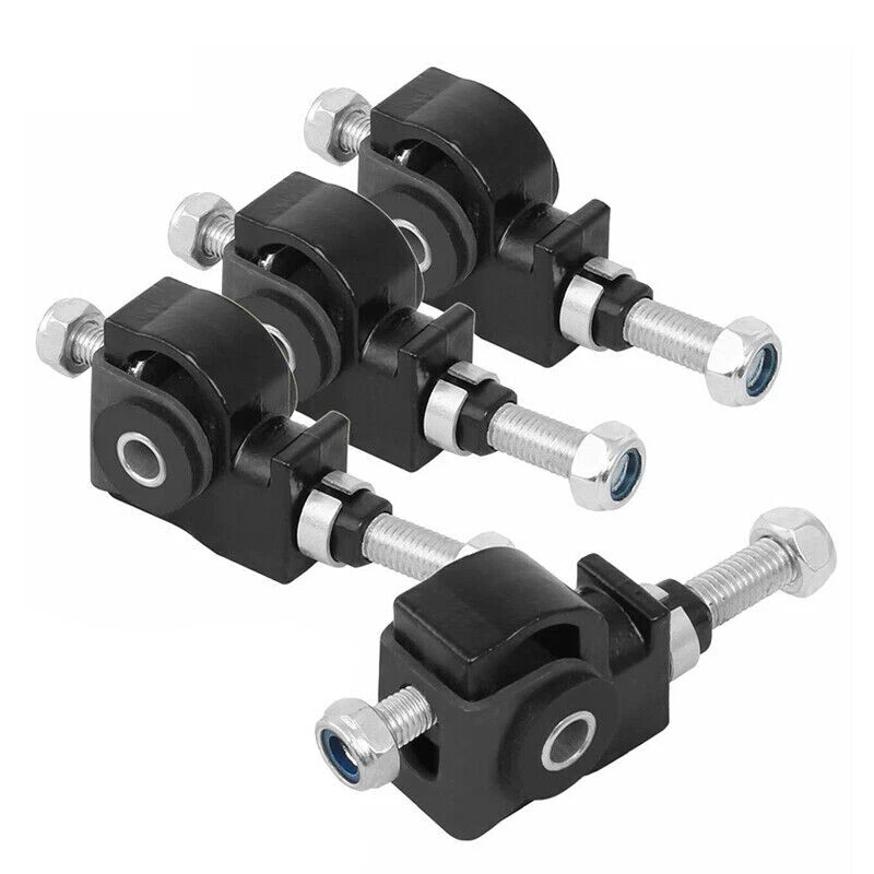 For 90-97 Accord 92-96 Prelude JDM Black Front Control Arm Adjustable Camber Kit - Image 3 of 3