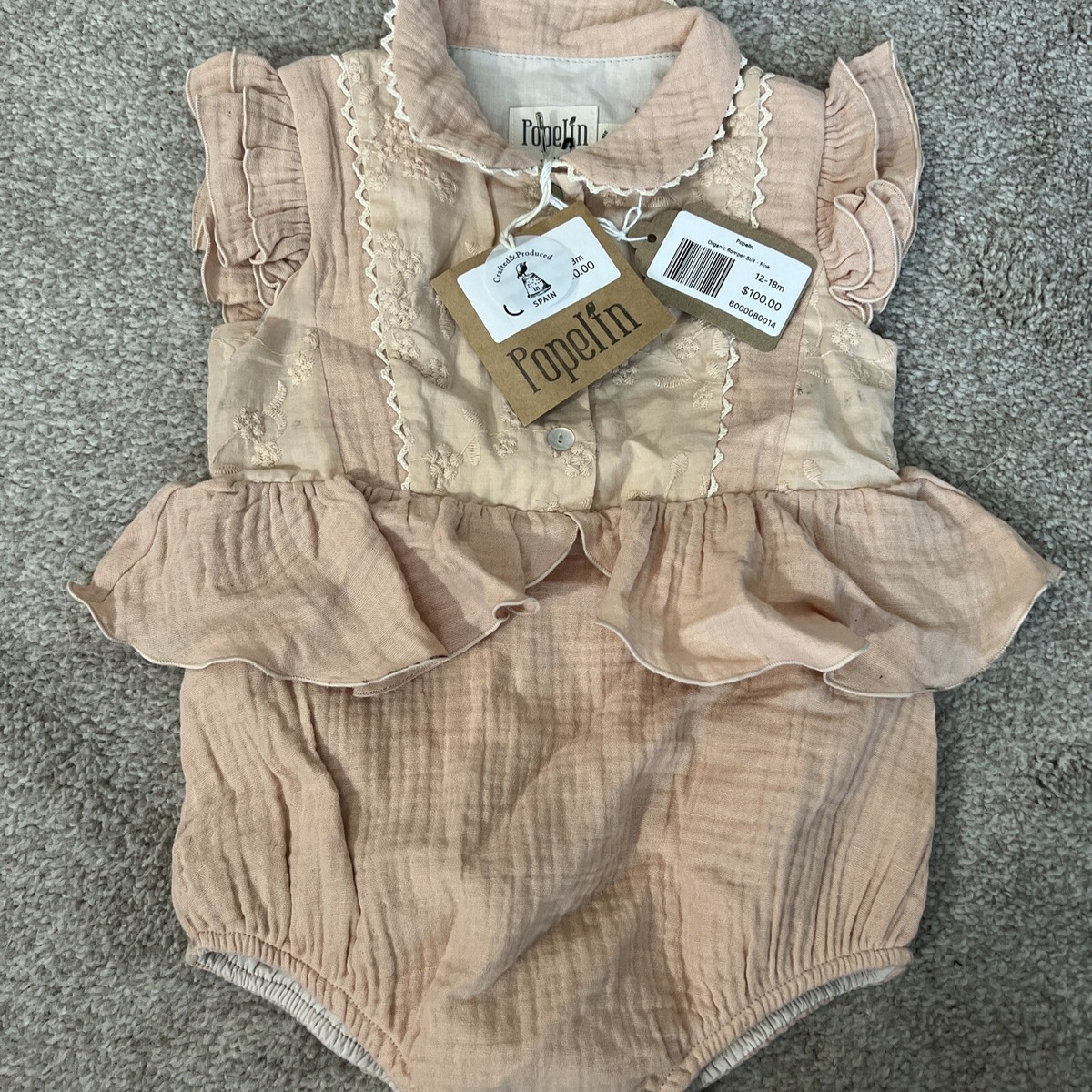 着物・セレモニードレス Popelin rompers 12-18m 着物・セレモニードレス Popelin rompers 12-18m Popelin
