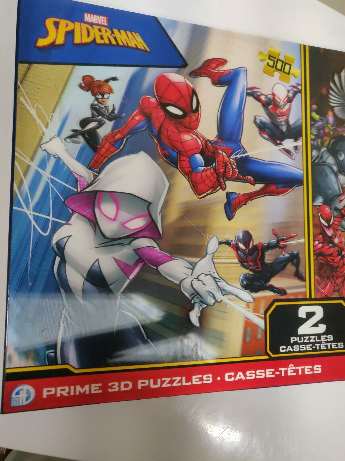 Marvel Spiderman Lenticular Puzzles – Twin Pack
