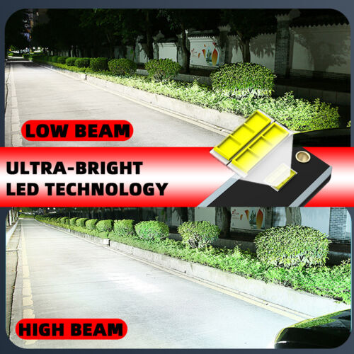 9007/HB5 LED Headlight Bulbs Kit High/Low Beam Super Bright 6000K Cold White - Picture 8 of 10