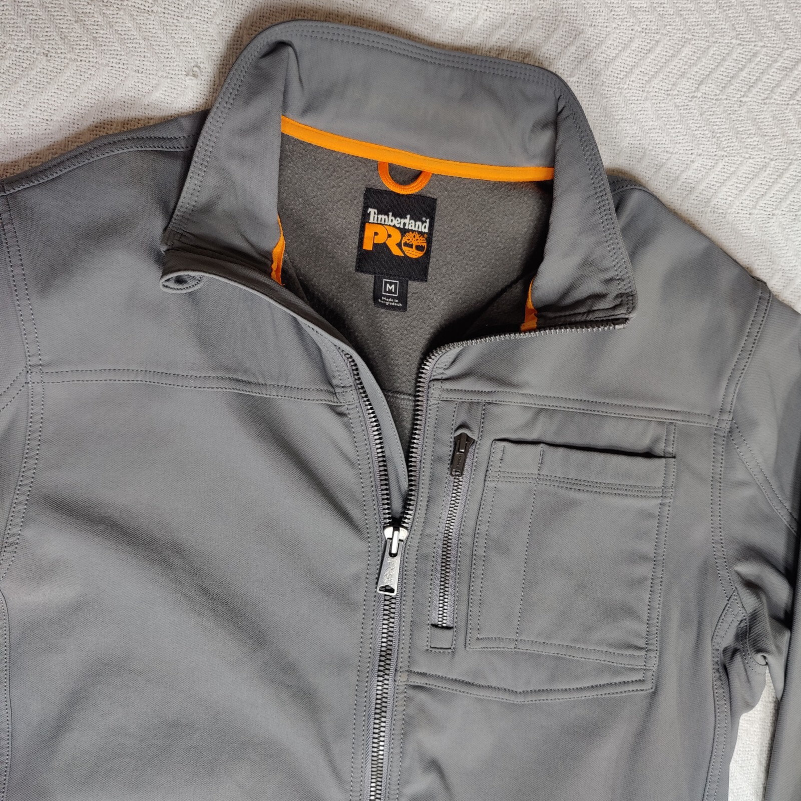 Timberland PRO Power Windproof Gray Softshell Jac… - image 4