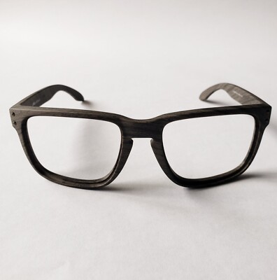 Oakley Holbrook XL Woodgrain Gunmetal Icons Replacement Frame Only