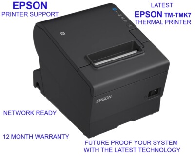 WIE NEU EPSON TM-T887 - ETHERNET + 12 MONATE GARANTIE + USB + PSU GRAU