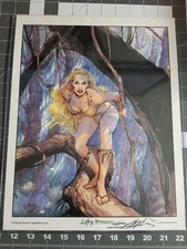 NEAL ADAMS Signed rare #11 out of 200 SEXY "Lofty Princess" giclee print!