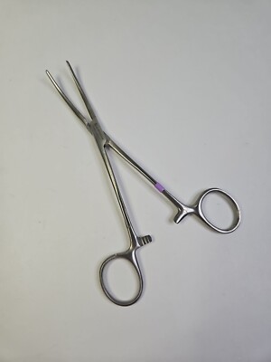 Konig MDS1259618 Shallcross Cystic Duct Forceps, Curved, 8''