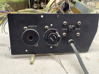 Akai GX 280D Reel to Reel Transformer And Power Input Panel Used pick a part