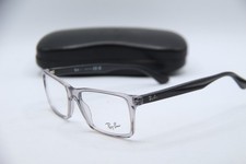 NEW RAY-BAN RB 5413 8140 CLEAR GREY AUTHENTIC FRAMES EYEGLASSES 54-17