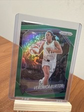 2025 Panini Prizm WNBA Veronica Burton Green Prizm #70 Valkyries
