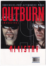 Ministry Outburn Rivista Modulo d'ordine 1999 Al Jourgensen Paul Barker 4"x6"