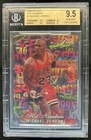 1995-96 Fleer Flair Michael Jordan Hot Numbers #4 Bulls BGS 9.5