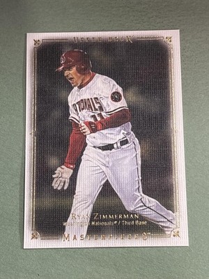Ryan Zimmerman 2008 Upper Deck Masterpieces Washington Nationals #90 NN415