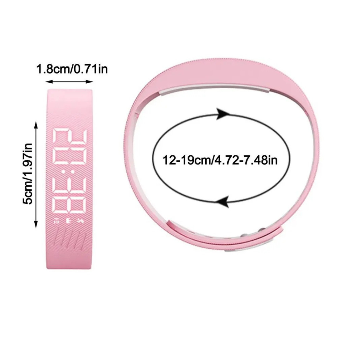 Fitsleeps Alarm Clock Watch, Fitsleeps Wake Up Alarm Bracelets, Silent Vbration
