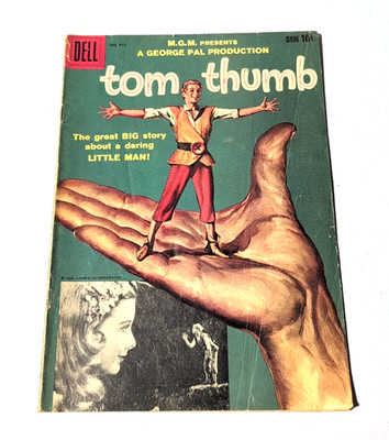 VINTAGE 1958 DELL #972 TOM THUMB COMIC BOOK FOUR COLOR