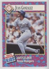 1993 Sports Illustrated for Kids Series 2 Juan Gonzalez #121 1md