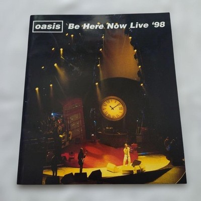 Rare Oasis Be Here Now Japan Tour 1998 Original Live Concert Tour Pamphlet JDM