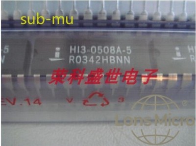 (1 PC) HI3-508A-5 Intersil Multiplexers/Switches 1 Func 8 Channel PDIP16 #sub/95