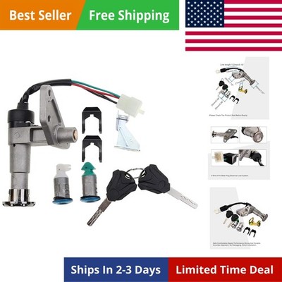 Ignition Switch Key Set Replacement for GY6 50cc 125cc 150cc Taotao Jonway Ro...