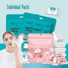 20/30/100pcs Compressed Towels Travelling Towels Comfortable Portable Towels