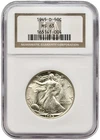 1945-D Walking Liberty Half Dollar NGC MS63