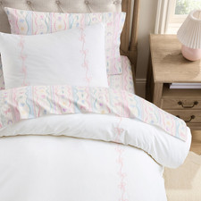 Pottery Barn Kids Bow Border Duvet Cover Twin