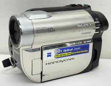 Sony Handycam DCR-DVD650 Hybrid DVD Camcorder Battery 60x Optical Zoom UNTESTED