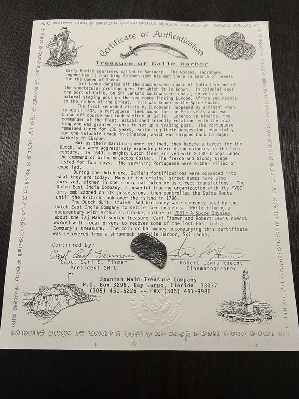 Shipwreck Coin